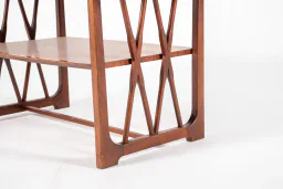 Mid-Century Wooden Coffee Table by A.A. Patijn for Zijlstra Joure, 1950s
