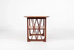 Mid-Century Wooden Coffee Table by A.A. Patijn for Zijlstra Joure, 1950s