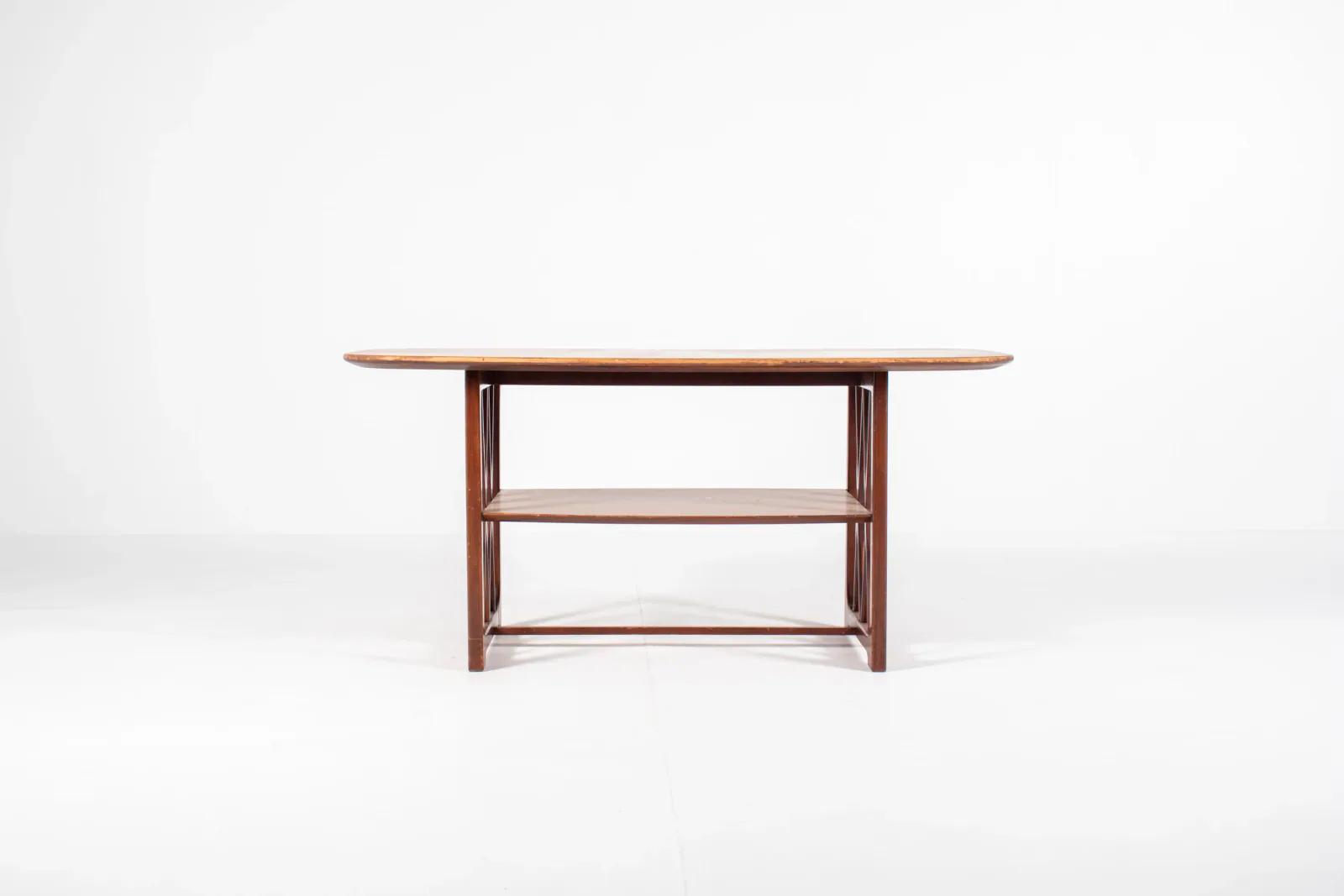 Mid-Century Wooden Coffee Table by A.A. Patijn for Zijlstra Joure, 1950s