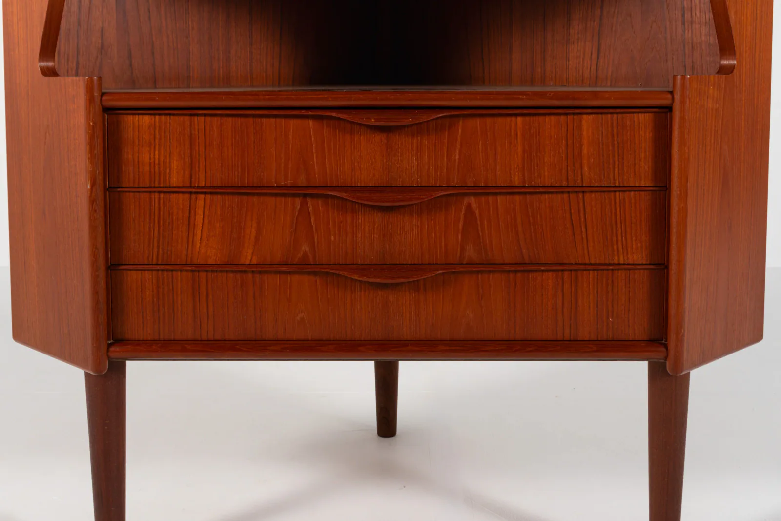 Danish Mid-Century Teak Corner Cabinet, 1960s