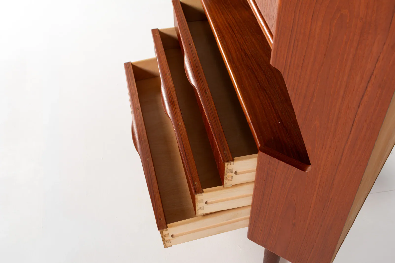 Danish Mid-Century Teak Corner Cabinet, 1960s