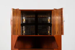 Danish Mid-Century Teak Corner Cabinet, 1960s