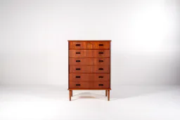 1960s Mid-Century Modern Teak Chest of Drawers