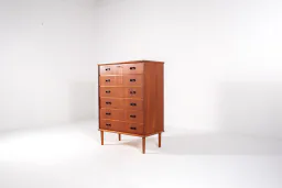 1960s Mid-Century Modern Teak Chest of Drawers