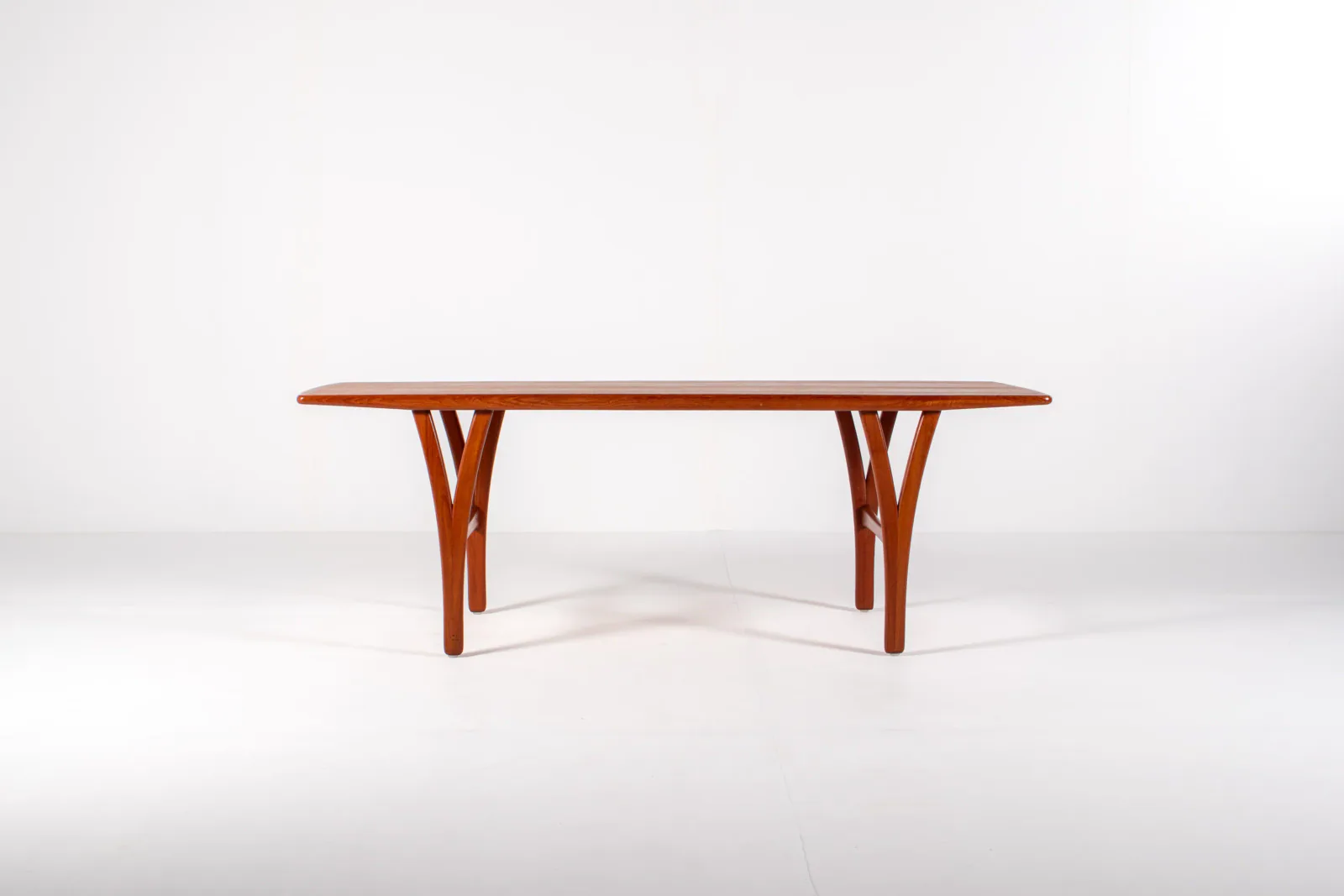Large Danish Mid-Century Modern Teak Coffee Table, 1960s