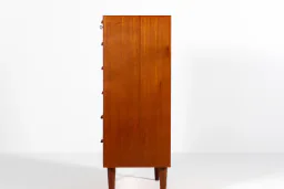 Danish Mid-Century Teak Tallboy Chest of Drawers, 1960s