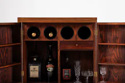 Vintage Mid-Century Rosewood Cube Bar Cabinet — Torbjørn Afdal for Bruksbo