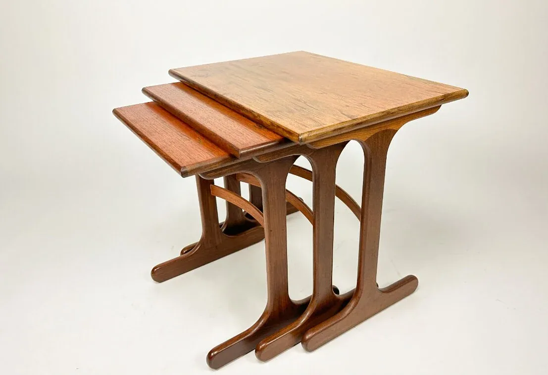 G-Plan Teak Nest of Four Tables, circa 1960s