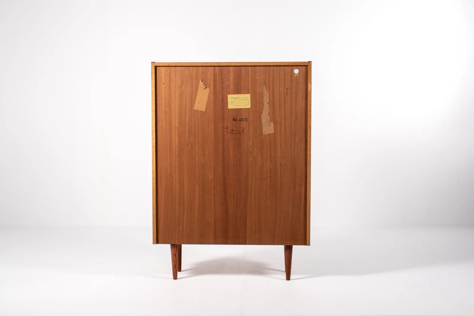 Danish Teak Bookcase with Sliding Doors by Sejling Skabe, 1960s