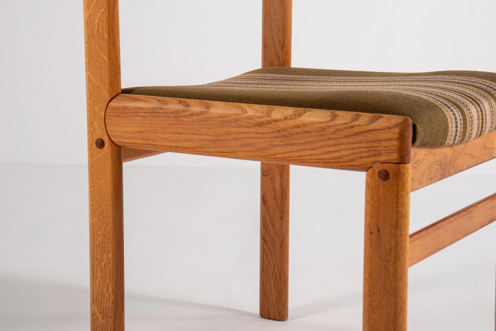 Set of 6 Danish Oak Dining Chairs by H.W. Klein for Bramin, 1960s