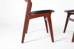 Set of 2 Danish Teak Dining Chairs by Erik Buch, Model 310, 1960s