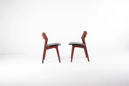 Set of 2 Danish Teak Dining Chairs by Erik Buch, Model 310, 1960s
