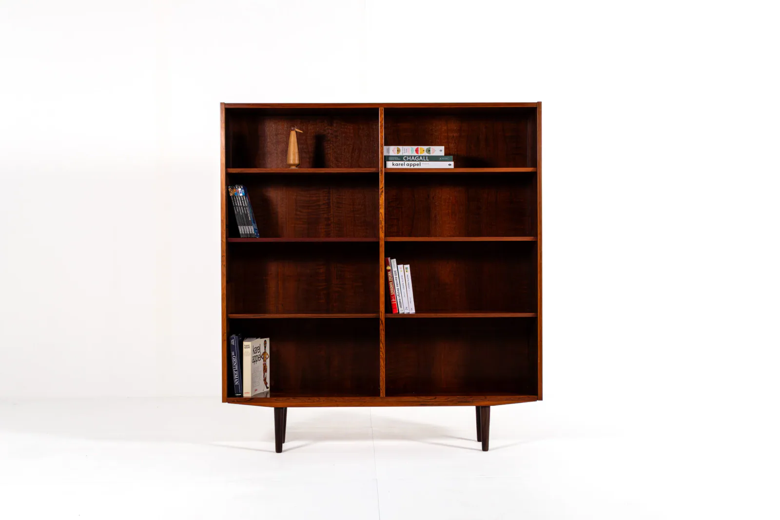 Mid-Century Danish Rosewood Bookcase by Hundevad, 1960s