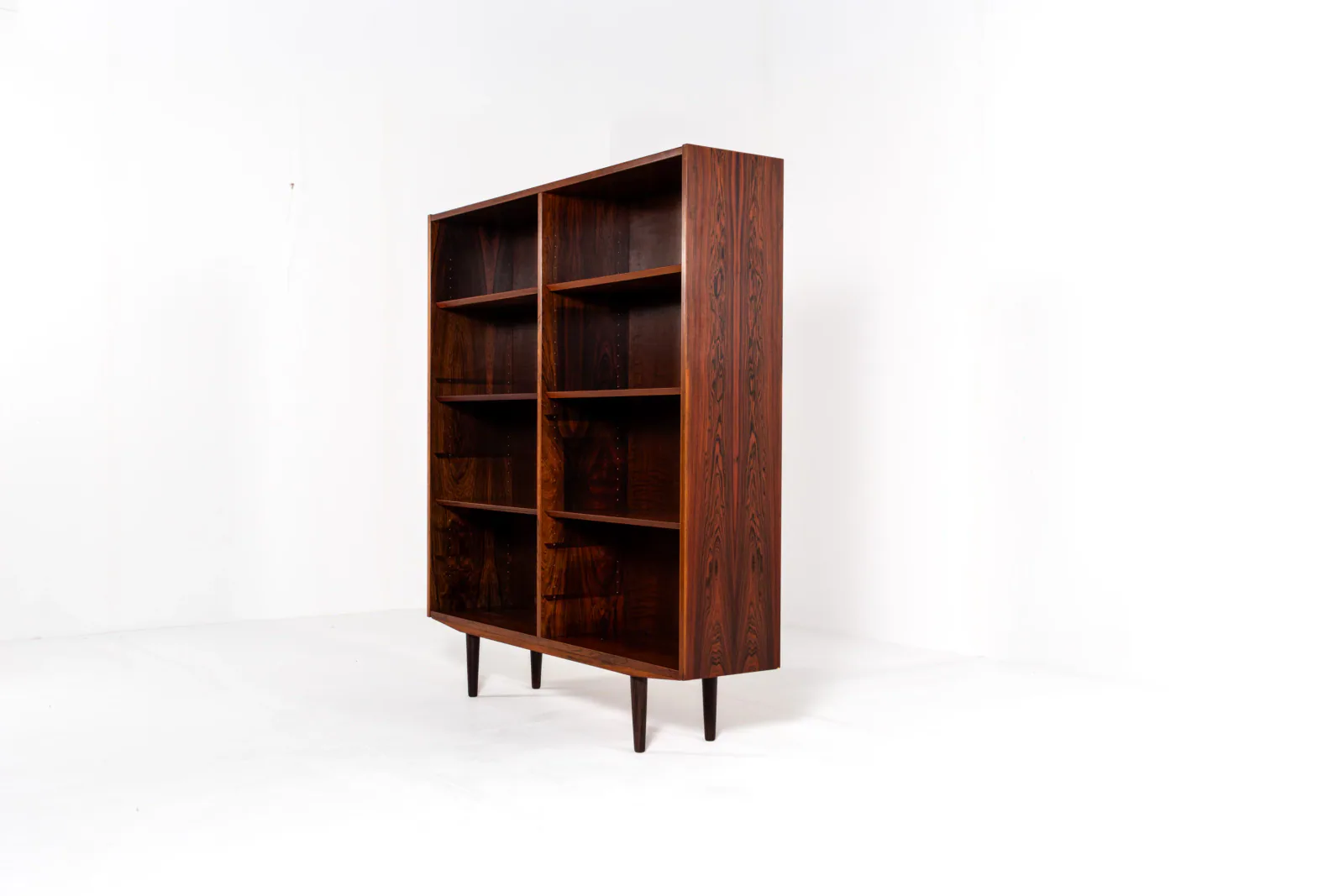 Mid-Century Danish Rosewood Bookcase by Hundevad, 1960s