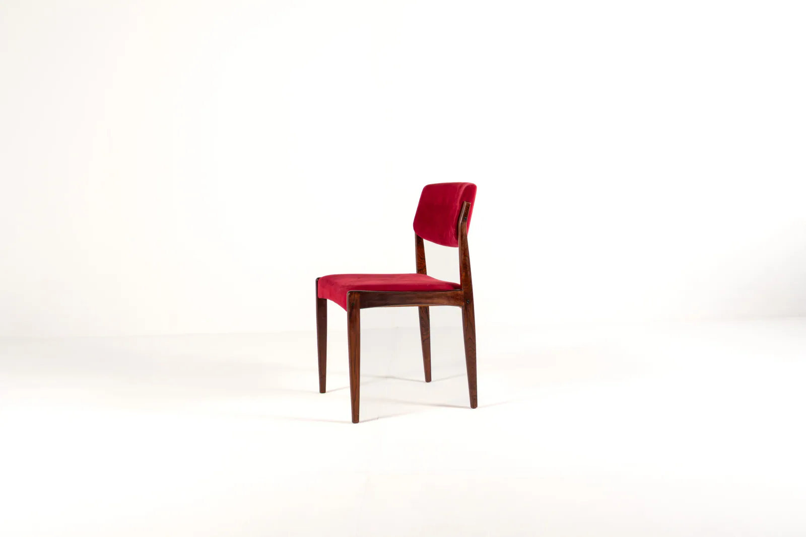 Set of 8 Rosewood Dining Chairs by H.W. Klein for Bramin, 1960s