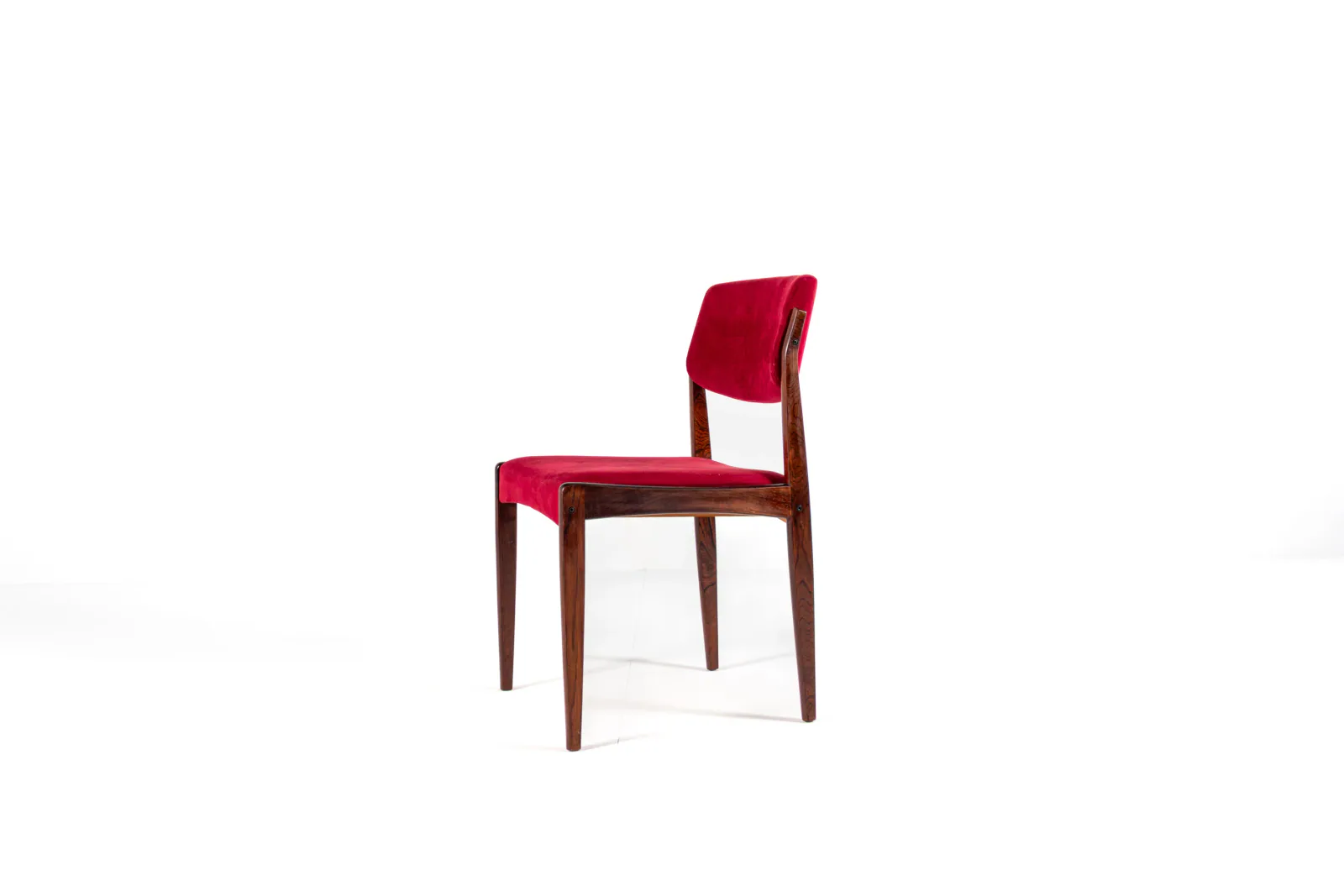 Set of 8 Rosewood Dining Chairs by H.W. Klein for Bramin, 1960s