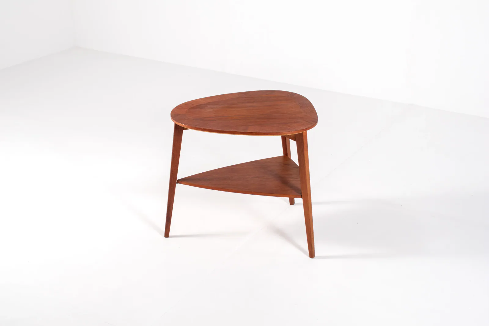 1960s Danish Modern Teak Side Table by Jørgen Aakjær Jørgensen for Møbelintarsia