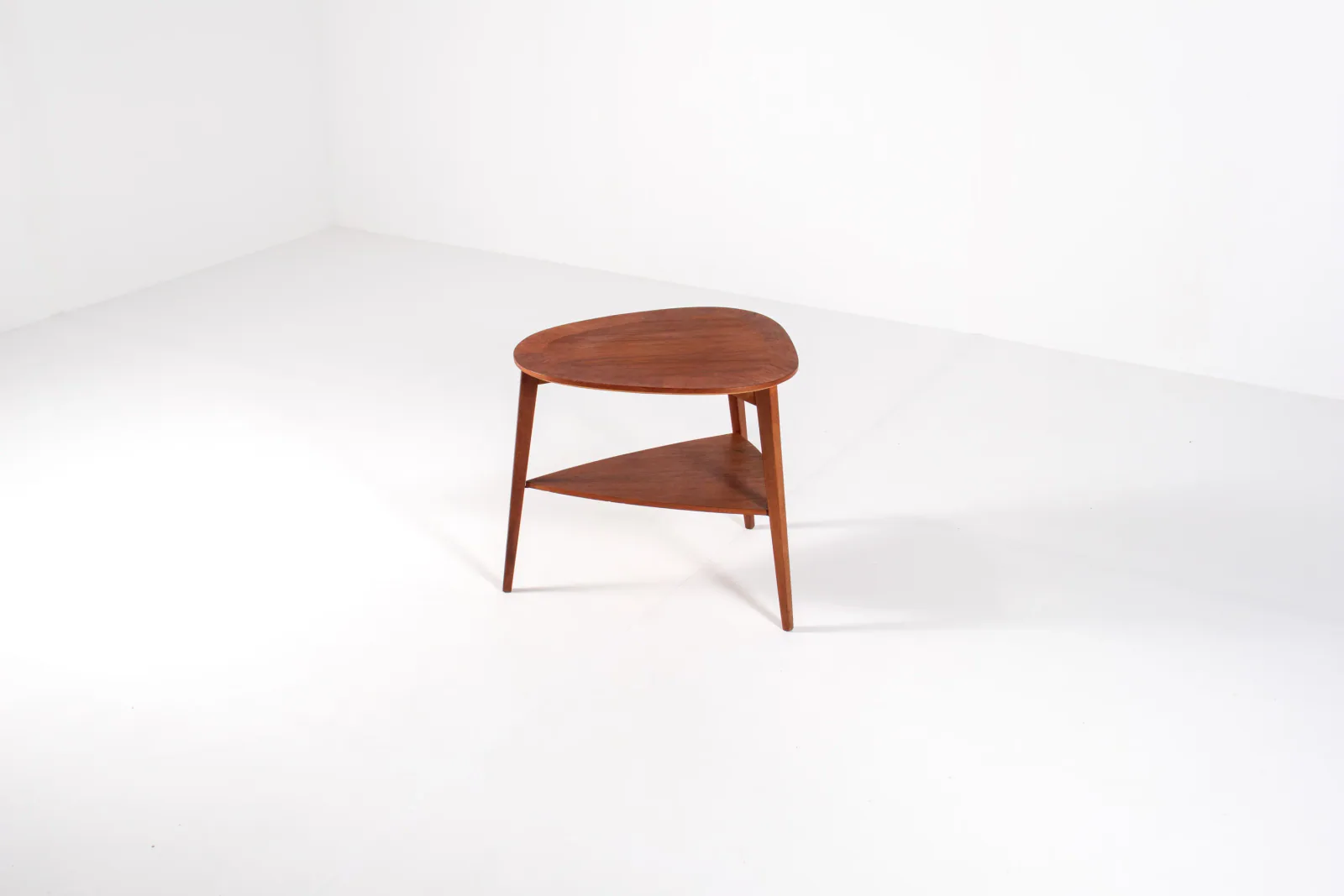 1960s Danish Modern Teak Side Table by Jørgen Aakjær Jørgensen for Møbelintarsia