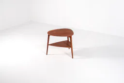 1960s Danish Modern Teak Side Table by Jørgen Aakjær Jørgensen for Møbelintarsia