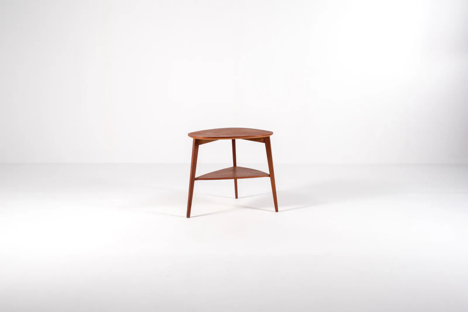 1960s Danish Modern Teak Side Table by Jørgen Aakjær Jørgensen for Møbelintarsia