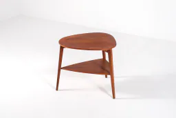 1960s Danish Modern Teak Side Table by Jørgen Aakjær Jørgensen for Møbelintarsia