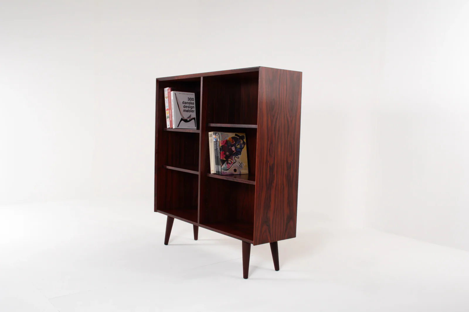 Mid-Century Rosewood Bookcase, Denmark, 1960s