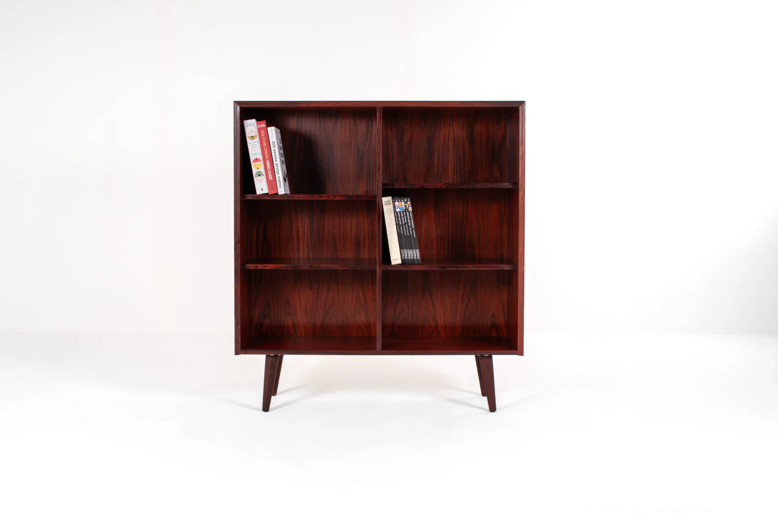 Mid-Century Rosewood Bookcase, Denmark, 1960s