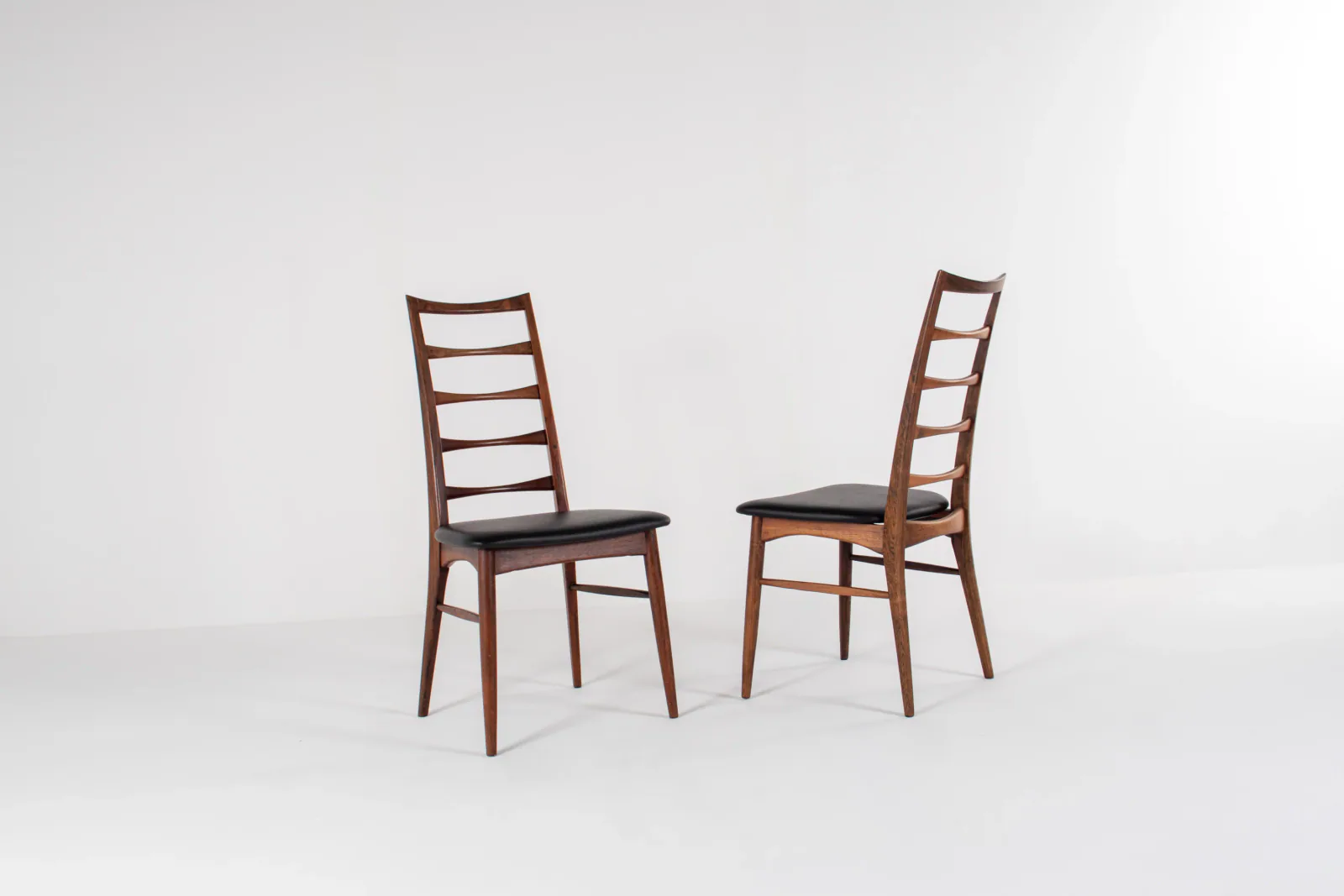 Set of 6 “Lis” Dining Chairs by Niels Koefoed for Hornslet Møbelfabrik, Denmark, 1960s