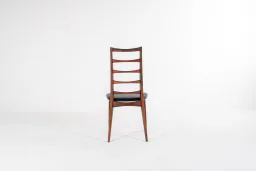 Set of 6 “Lis” Dining Chairs by Niels Koefoed for Hornslet Møbelfabrik, Denmark, 1960s