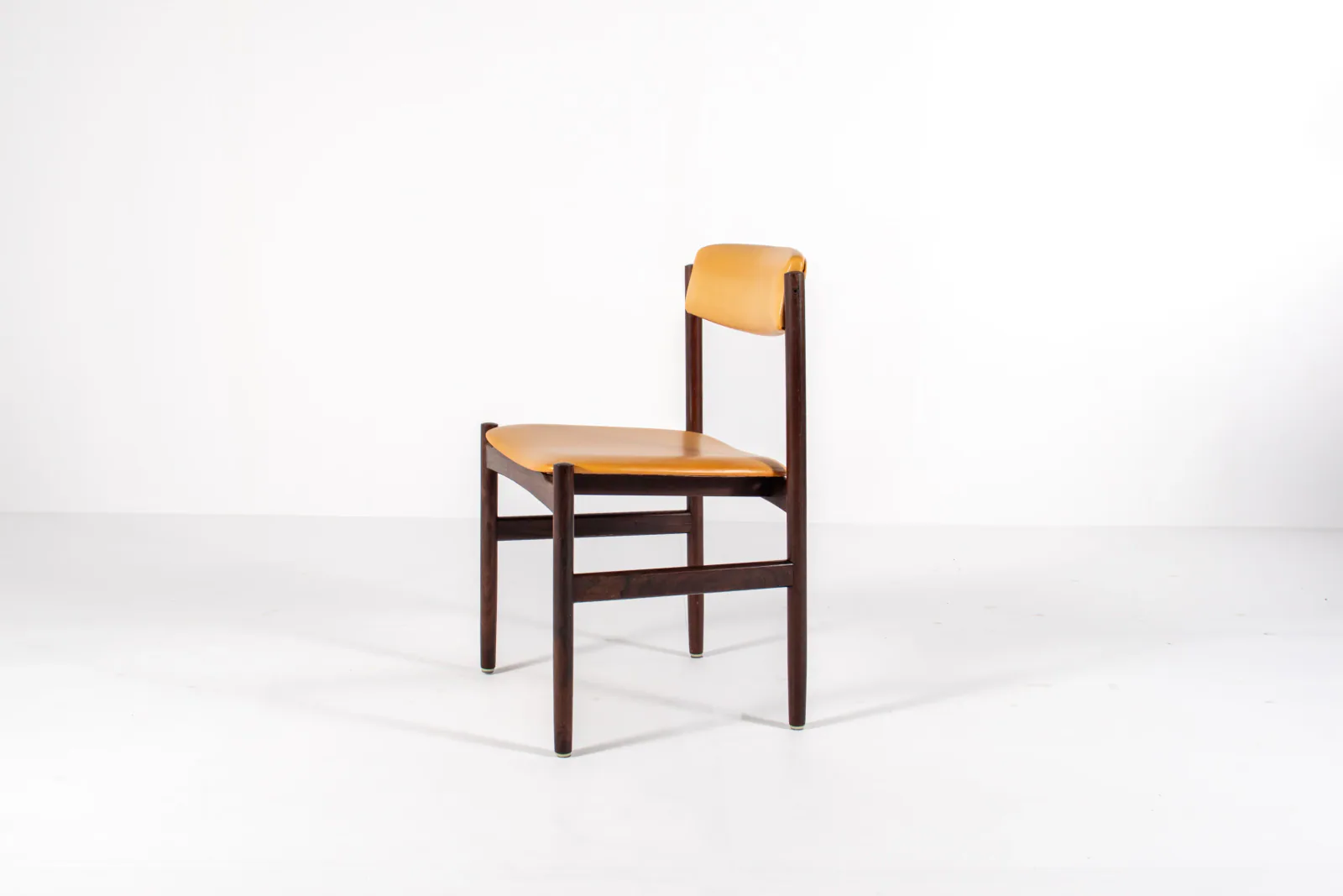 Set of Six Danish Mid-Century Modern Rosewood Dining Chairs, 1960s