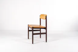 Set of Six Danish Mid-Century Modern Rosewood Dining Chairs, 1960s