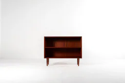 Mid-Century Danish Teak Bookcase by Børge Mogensen for Søborg Møbler, 1960s