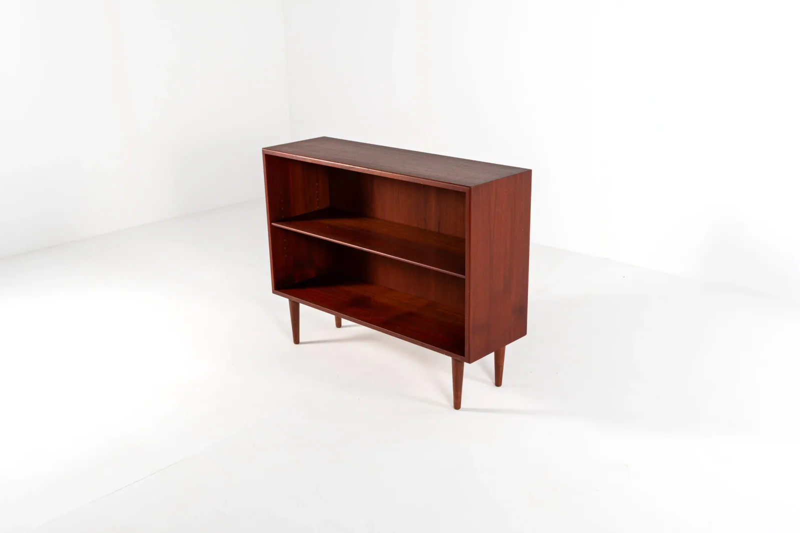 Mid-Century Danish Teak Bookcase by Børge Mogensen for Søborg Møbler, 1960s