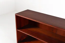 Mid-Century Danish Teak Bookcase by Børge Mogensen for Søborg Møbler, 1960s