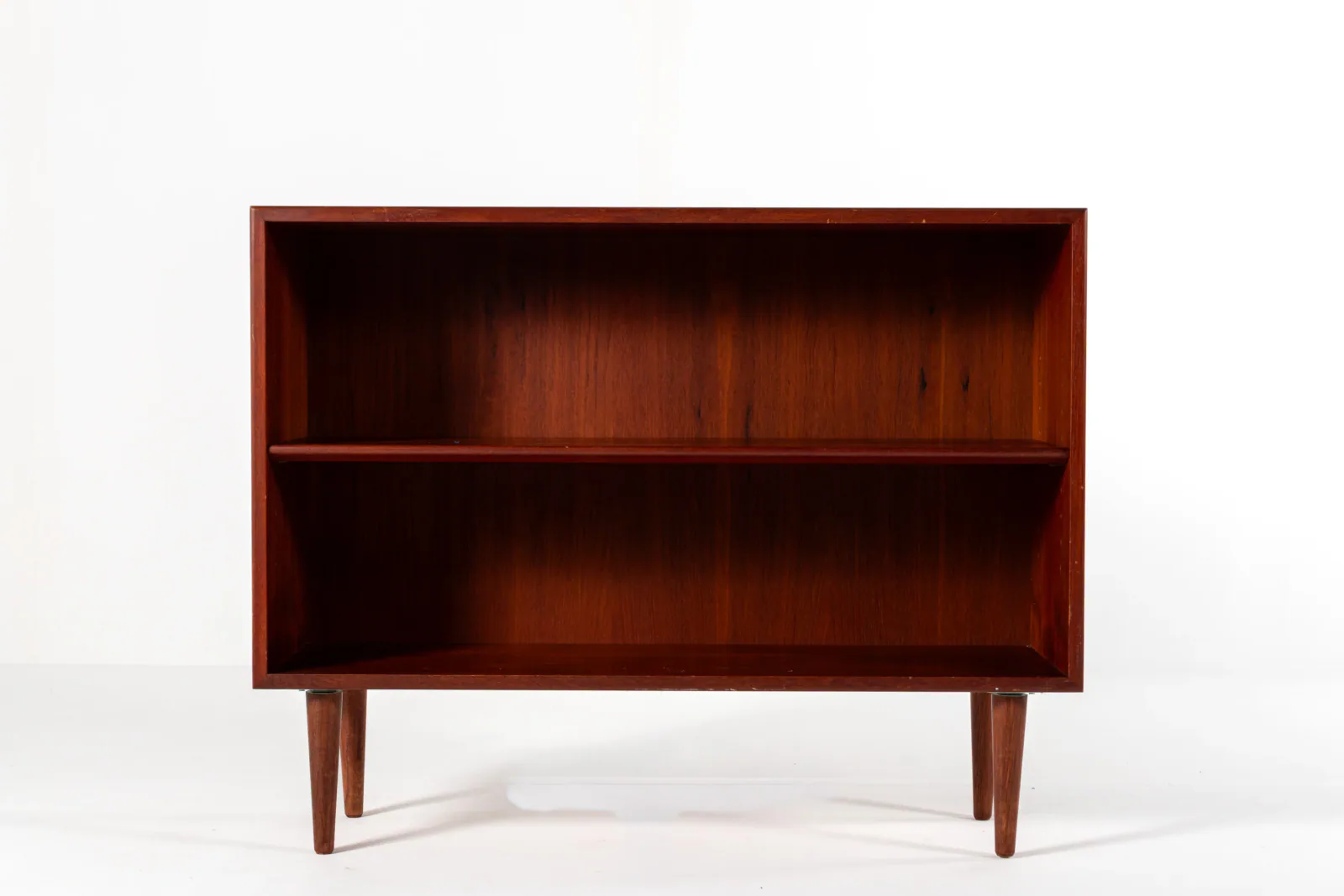 Mid-Century Danish Teak Bookcase by Børge Mogensen for Søborg Møbler, 1960s
