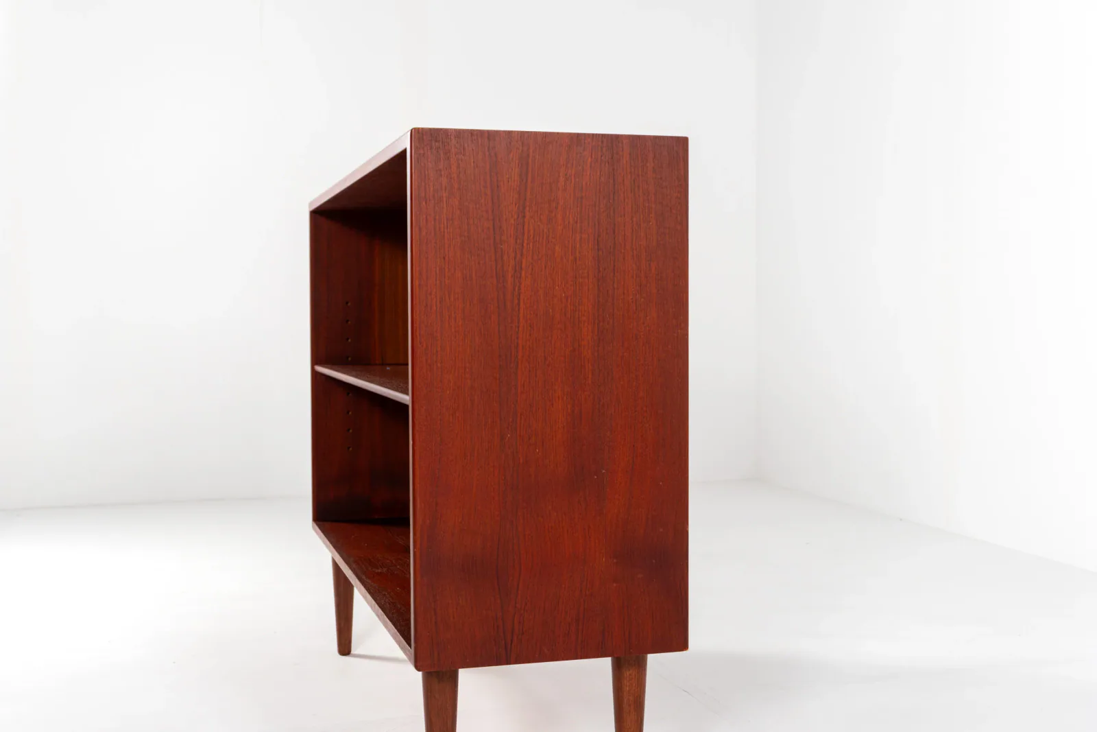 Mid-Century Danish Teak Bookcase by Børge Mogensen for Søborg Møbler, 1960s