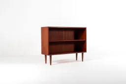 Mid-Century Danish Teak Bookcase by Børge Mogensen for Søborg Møbler, 1960s