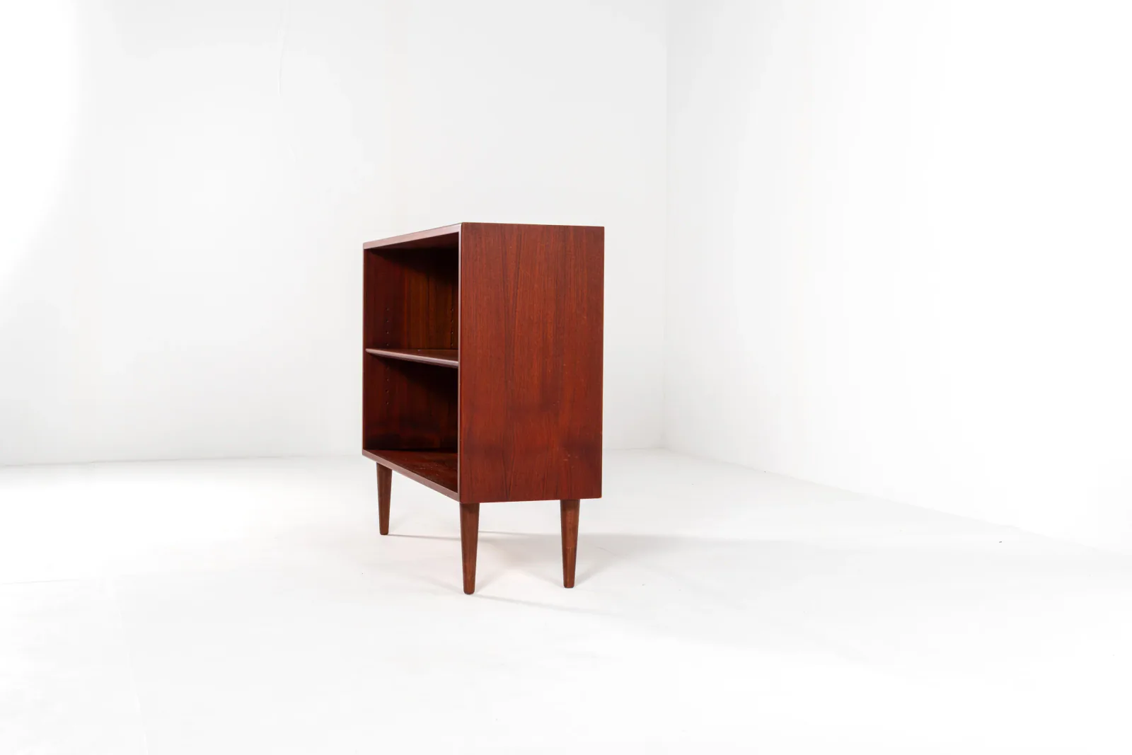 Mid-Century Danish Teak Bookcase by Børge Mogensen for Søborg Møbler, 1960s