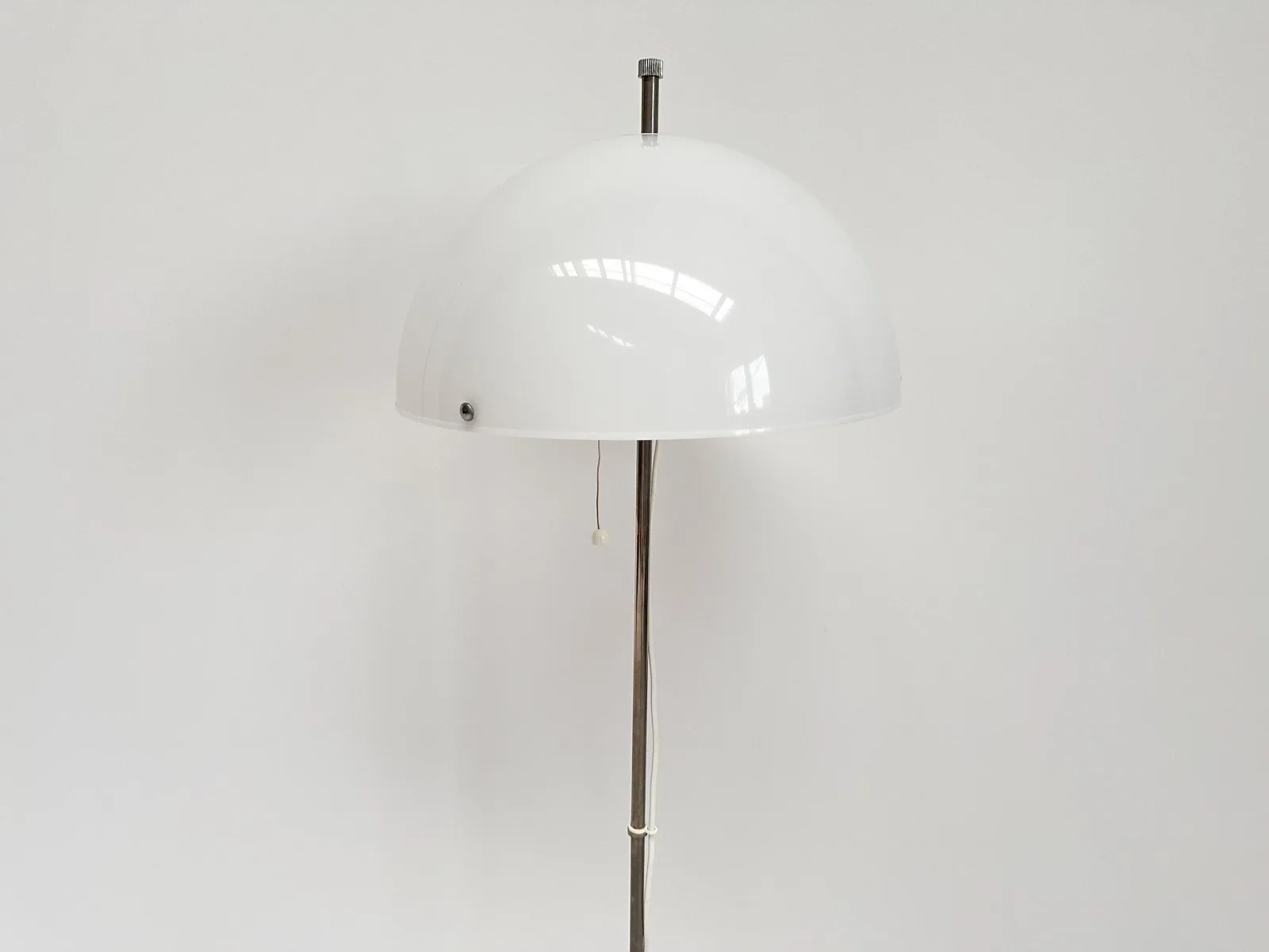 Vintage Fagerhult Swedish Floor Lamp with Acrylic Mushroom Shade
