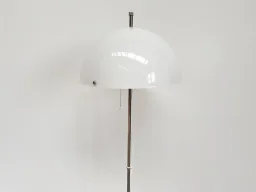 Vintage Fagerhult Swedish Floor Lamp with Acrylic Mushroom Shade