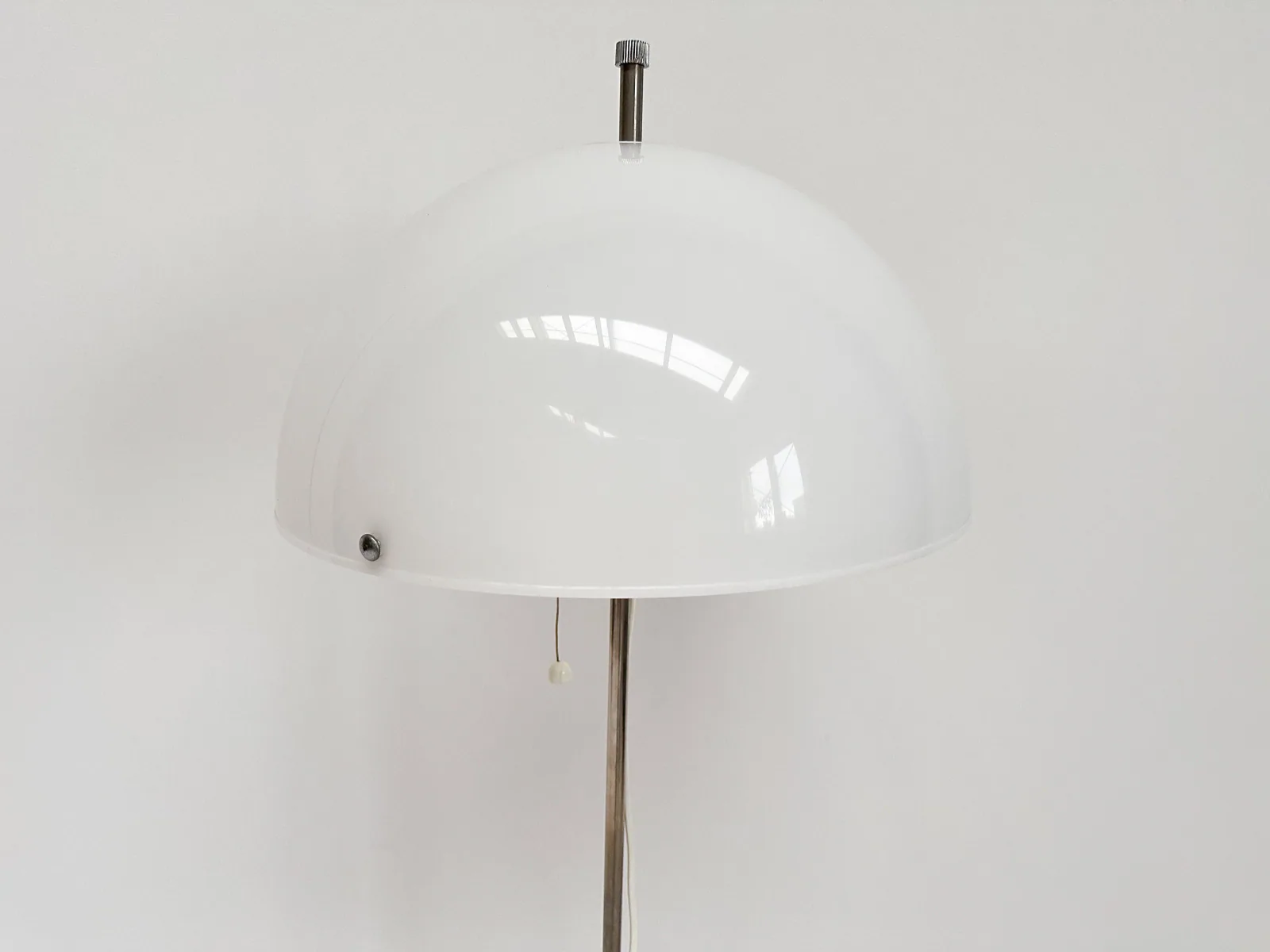 Vintage Fagerhult Swedish Floor Lamp with Acrylic Mushroom Shade