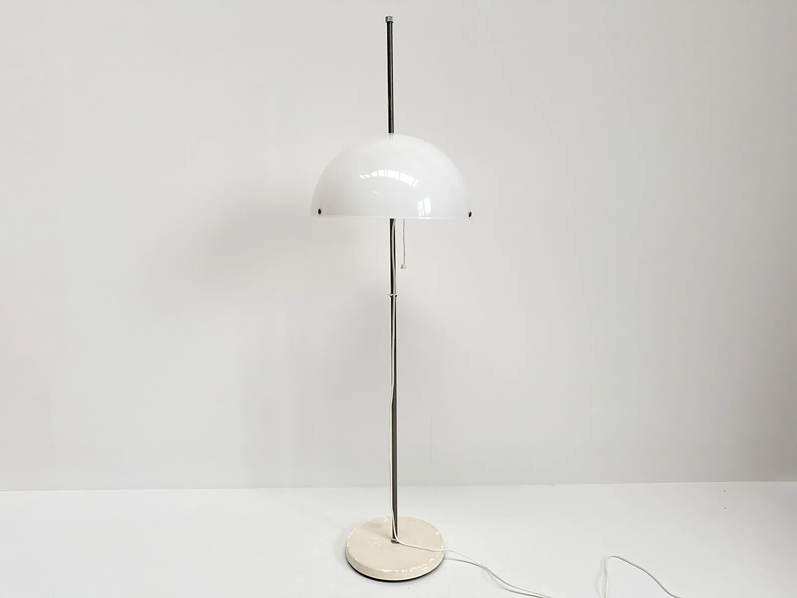 Vintage Fagerhult Swedish Floor Lamp with Acrylic Mushroom Shade