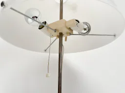 Vintage Fagerhult Swedish Floor Lamp with Acrylic Mushroom Shade