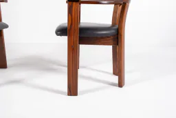 Set of 6 Dining Chairs by Lars Gangsø, Denmark, 1970s