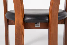 Set of 6 Dining Chairs by Lars Gangsø, Denmark, 1970s