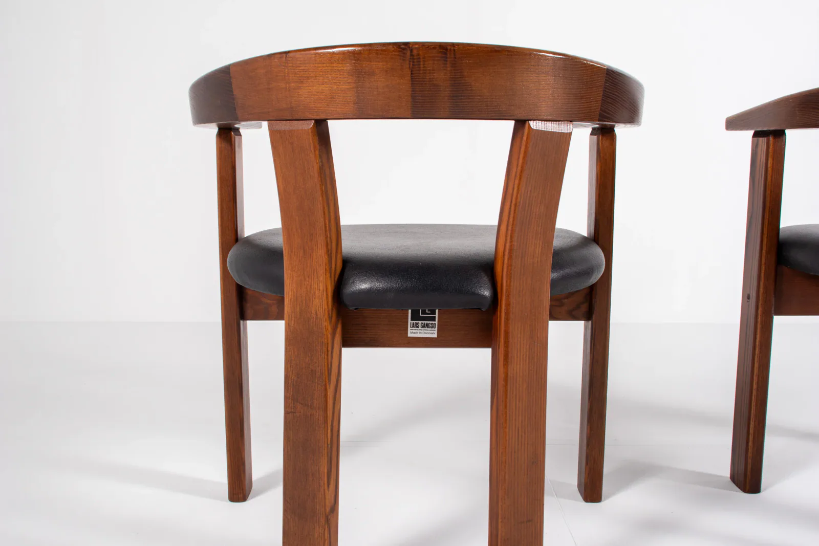 Set of 6 Dining Chairs by Lars Gangsø, Denmark, 1970s