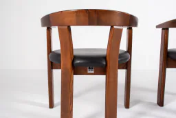 Set of 6 Dining Chairs by Lars Gangsø, Denmark, 1970s