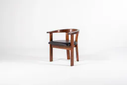 Set of 6 Dining Chairs by Lars Gangsø, Denmark, 1970s