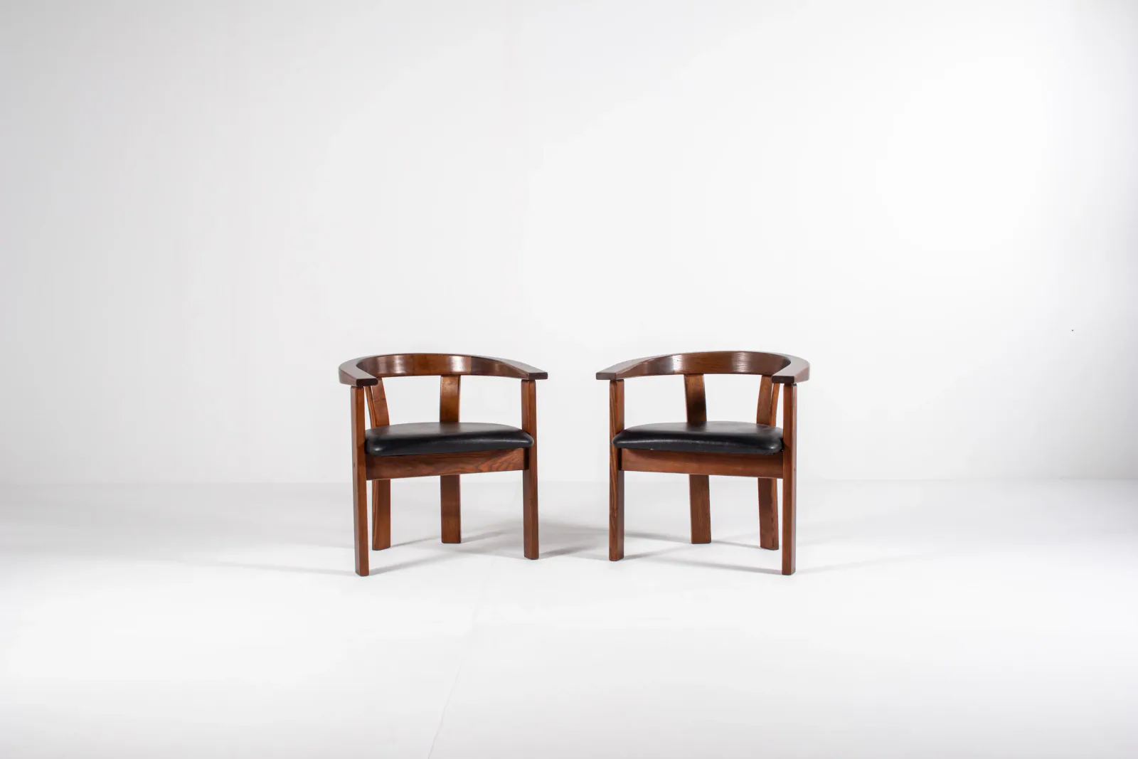 Set of 6 Dining Chairs by Lars Gangsø, Denmark, 1970s