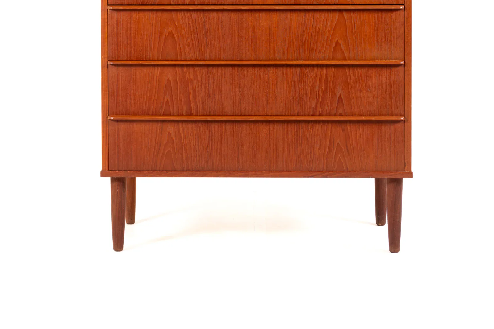 Danish Mid-Century Teak Tallboy by Si-Bomi Møbler, 1960s
